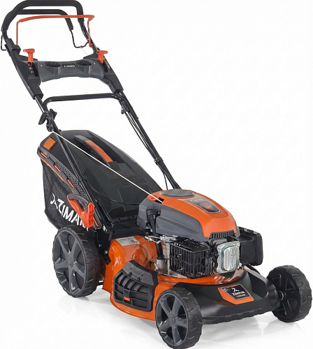 Газонокосилка бензиновая ZimAni LC251EV Quattro Blade (турбонож + вариатор + электрозапуск)