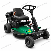Райдер бензиновый CAIMAN Vespo 71C для высокой травы