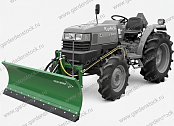 Отвал 1,8 м для трактора Kubota MU4501 4WD (два гидроцилиндра + гидрораспределитель в комплекте)