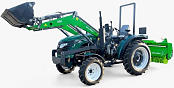 Коммунальная машина KERLAND GM SB/00 (фронтальный погрузчик + щетка)