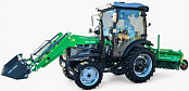 Коммунальная машина Kerland Pro 654TE1 Premium (навесной погрузчик + щётка в комплекте)