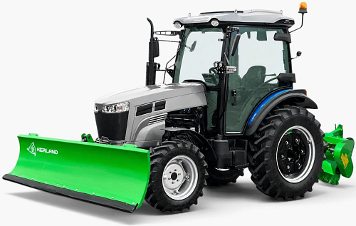 Коммунальная машина Kerland Eco 904TB2 Premium (гидроповоротный отвал + щётка в комплекте)