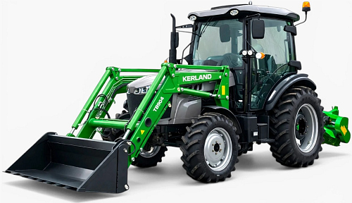Коммунальная машина Kerland Pro 904TB1 Premium (навесной погрузчик + щётка в комплекте)