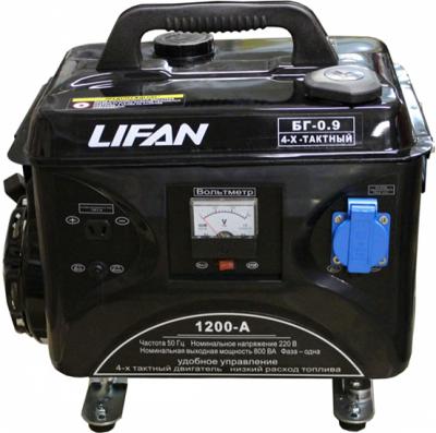 Бензиновый генератор Lifan 1200-A (0,8/0,9 кВт)