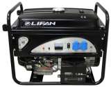 Бензиновый генератор Lifan 5GF-4 с электростартером (5/5,5 кВт)